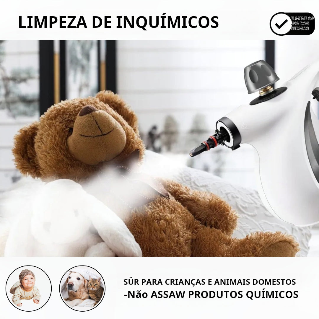 Vapor Pro™ – Limpeza Multiusos 5 em 1
